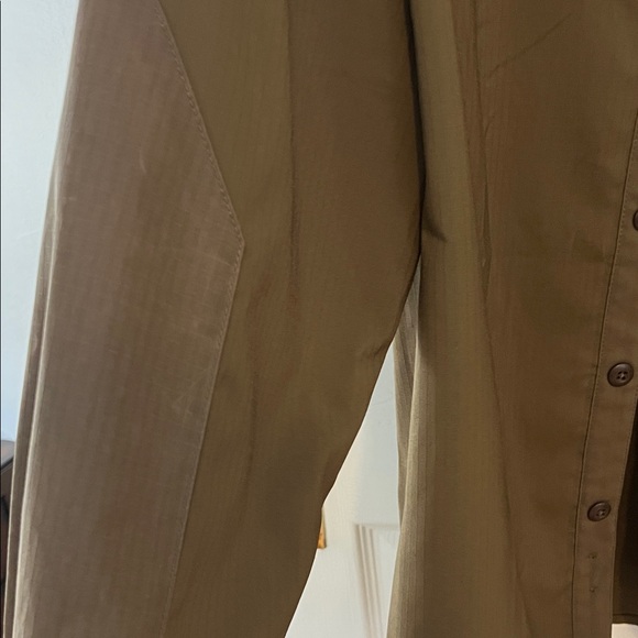 Cabela's Men's Olive Shirt Jacket - Picture 4 of 7